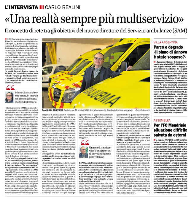 Corriere del Ticino.02.01.2019