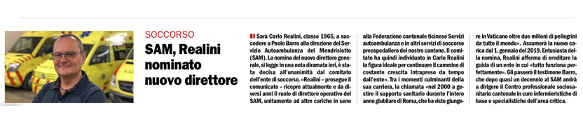 Corriere del Ticino.22.11.2018 2