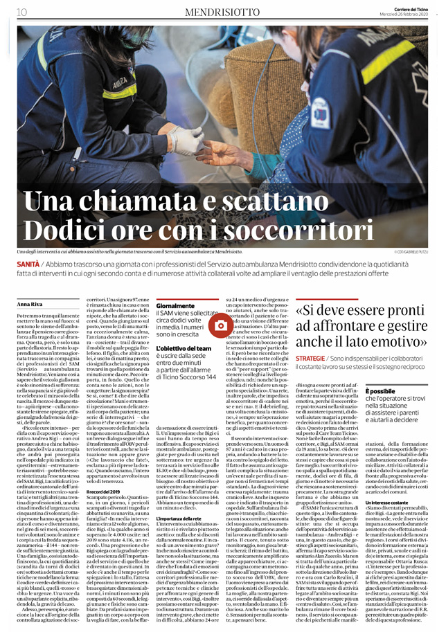 Corriere del Ticino.26.02.2020